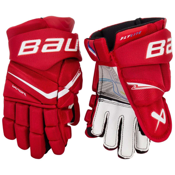 Перчатки BAUER VAPOR FLYLITE JR (RED 10")